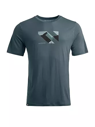 ORTOVOX | Camiseta funcional para hombre Landscape TS 150COOL | petrol